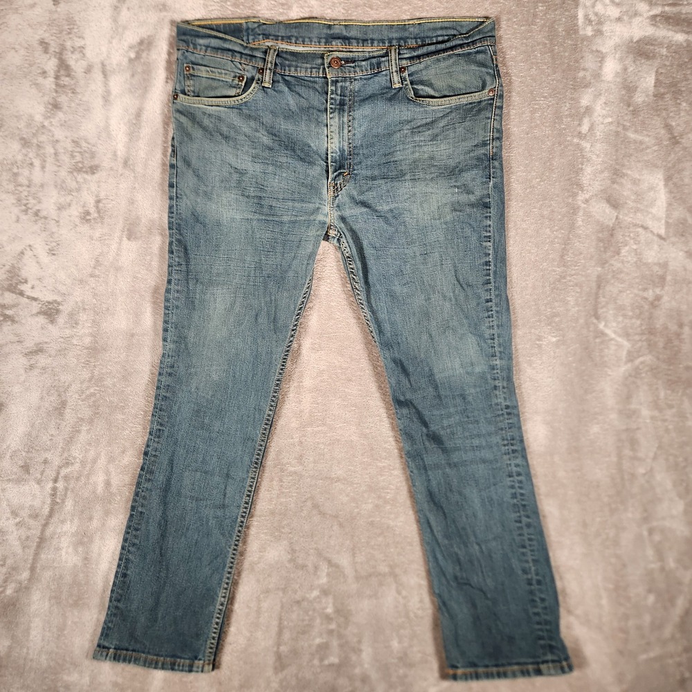 Levi's 511 Slim Fit Jeans Mens 38x30 Blue Excellent Stretch Denim 04511-0408